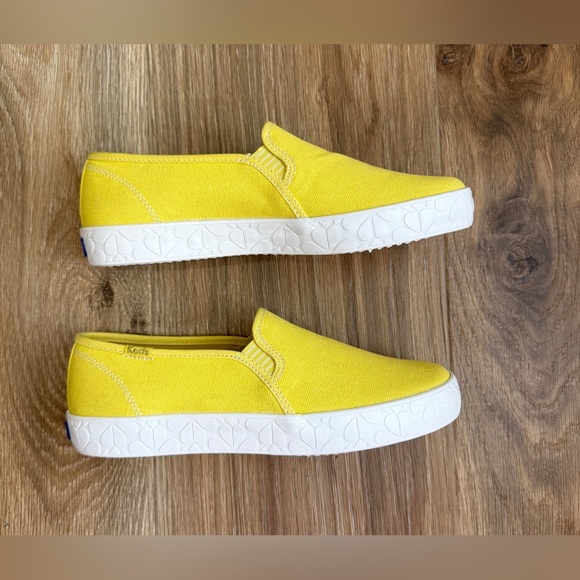 Keds X Kate Spade New York Double Decker Logo Foxing Canvas Sneakers Size 6 NWOB - Picture 7 of 8